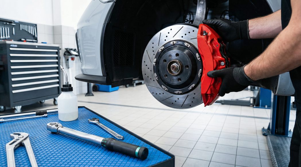 福利导航刹车改装